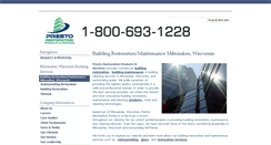 Desktop Screenshot of buildingmaintenancemilwaukee.com